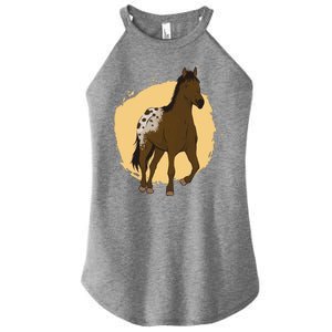 Farm Horse Running Women's Perfect Tri Rocker Tank