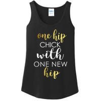 Funny Hip Replacement Gift Hip Chick With New Hip Ladies Essential Tank