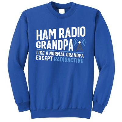 Funny Ham Radio Operator Antenna Amateur Radio Tee Funny Gift Tall Sweatshirt