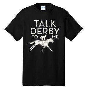 Funny Horse Racing Derby Race Owner Lover Copy Tall T-Shirt