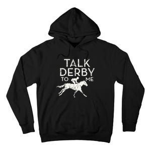 Funny Horse Racing Derby Race Owner Lover Copy Tall Hoodie