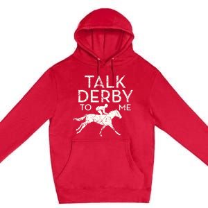 Funny Horse Racing Derby Race Owner Lover Copy Premium Pullover Hoodie