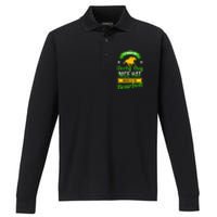 Funny Horse Racing It Must Be Derby Day KY Derby Horse Performance Long Sleeve Polo