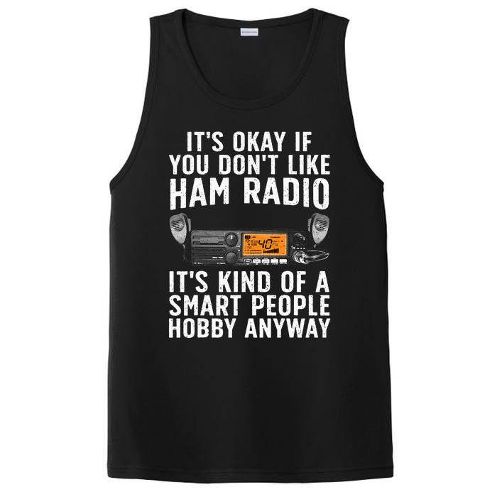 Funny Ham Radio Operator Art PosiCharge Competitor Tank