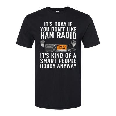 Funny Ham Radio Operator Art Softstyle® CVC T-Shirt