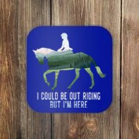 Funny Horseback Riding Gift Coaster