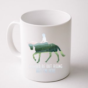 Funny Horseback Riding Gift Coffee Mug