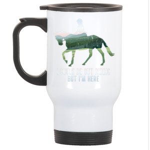 Funny Horseback Riding Gift Stainless Steel Travel Mug