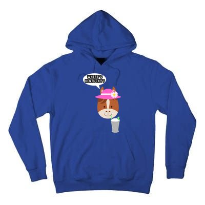 Funny Horse Racing Derby Where's Kentucky Party Gift Tall Hoodie