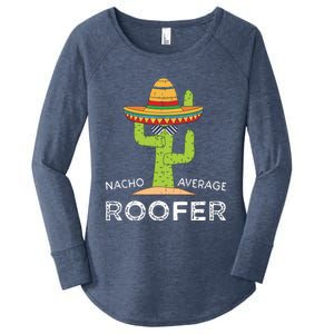 Fun Hilarious Roofing Joke Humor Funny Saying Roofer Women's Perfect Tri Tunic Long Sleeve Shirt