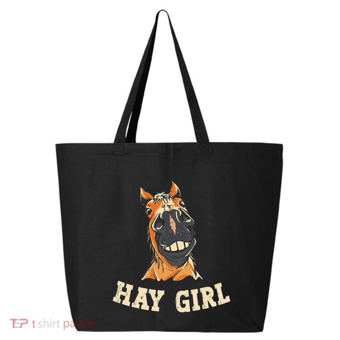 Funny Horseback Riding Equestrian Funny Horse 25L Jumbo Tote