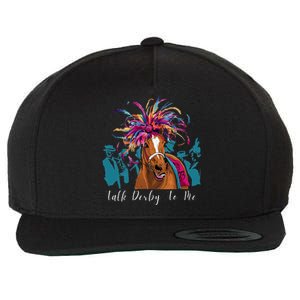 Funny Horse Racing On Derby Party 150th Ky Derby 2024 Wool Snapback Cap