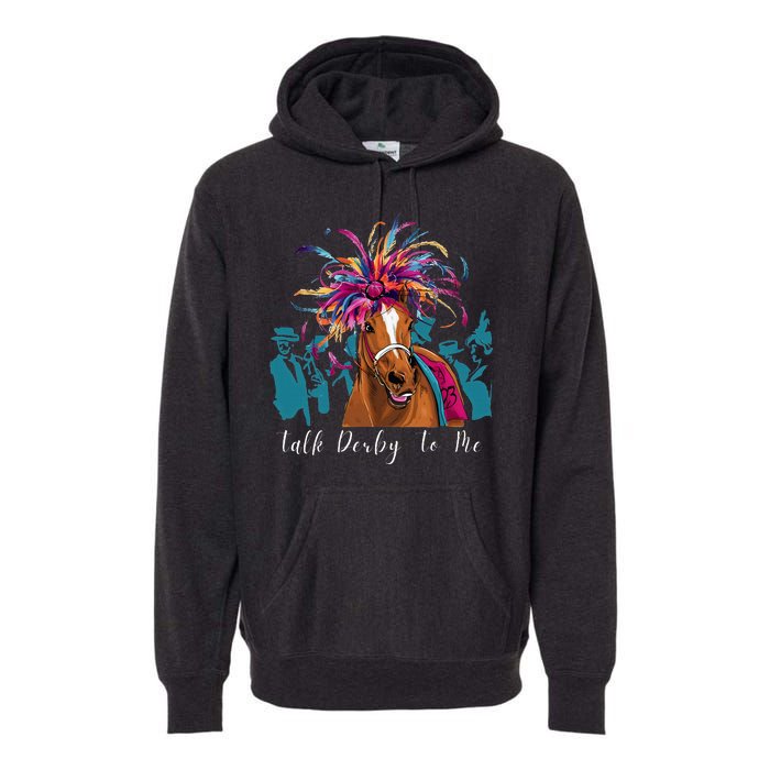 Funny Horse Racing On Derby Party 150th Ky Derby 2024 Premium Hoodie