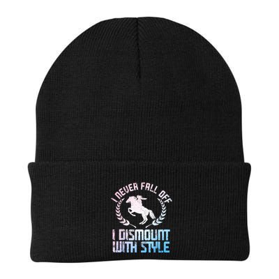 Funny Horse Racing Art For Women Horse Lover Equestrian Beanie