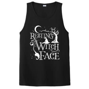 Funny Halloween Resting Witch Face Gift PosiCharge Competitor Tank