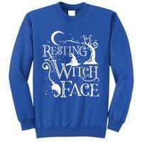 Funny Halloween Resting Witch Face Gift Sweatshirt