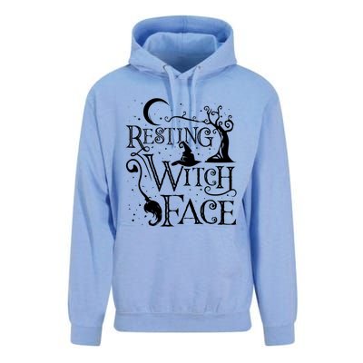 Funny Halloween Resting Witch Face Gift Unisex Surf Hoodie