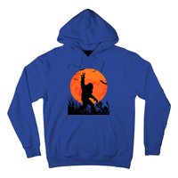 Funny Halloween Rocking Sasquatch Bigfoot Halloween Hoodie