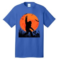 Funny Halloween Rocking Sasquatch Bigfoot Halloween Tall T-Shirt