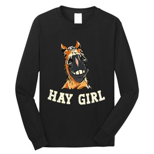 Funny Horseback Riding Equestrian Long Sleeve Shirt