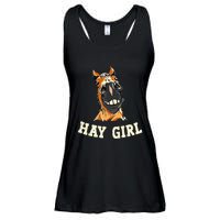 Funny Horseback Riding Equestrian Ladies Essential Flowy Tank