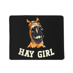 Funny Horseback Riding Equestrian Mousepad