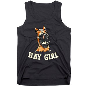 Funny Horseback Riding Equestrian Tank Top