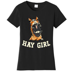 Funny Horseback Riding Equestrian Women's T-Shirt