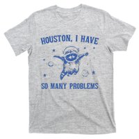 Funny Houston Raccoon Problems Design T-Shirt