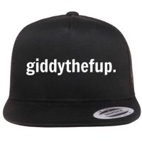 Funny Horse Racing Gift GIDDY THE F UP Flatbill Hat