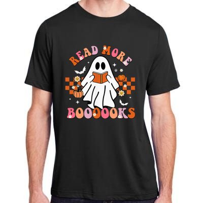 Funny Halloween Read More Books Cute Boo read a book Adult ChromaSoft Performance T-Shirt