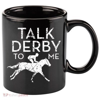 Funny Horse Racing Derby Race Owner Lover 11oz C Handle Ceramic Mug