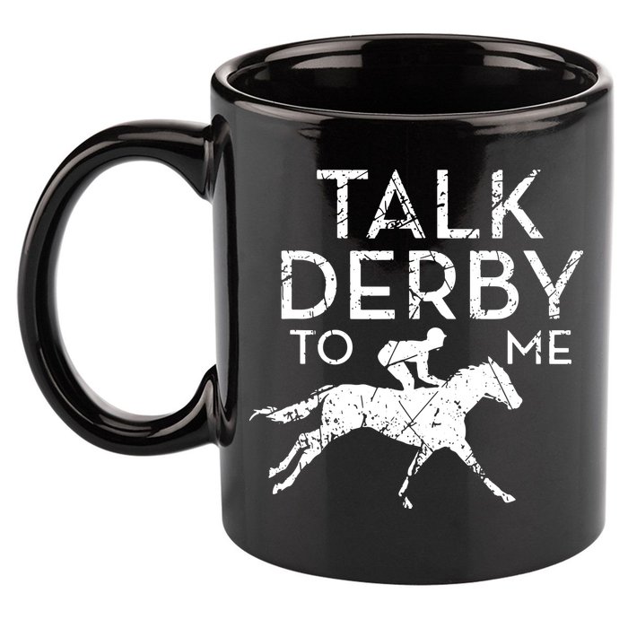 Funny Horse Racing Derby Race Owner Lover 11oz C Handle Ceramic Mug