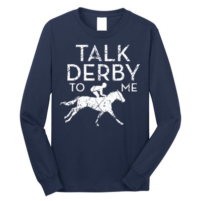 Funny Horse Racing Derby Race Owner Lover Long Sleeve Shirt