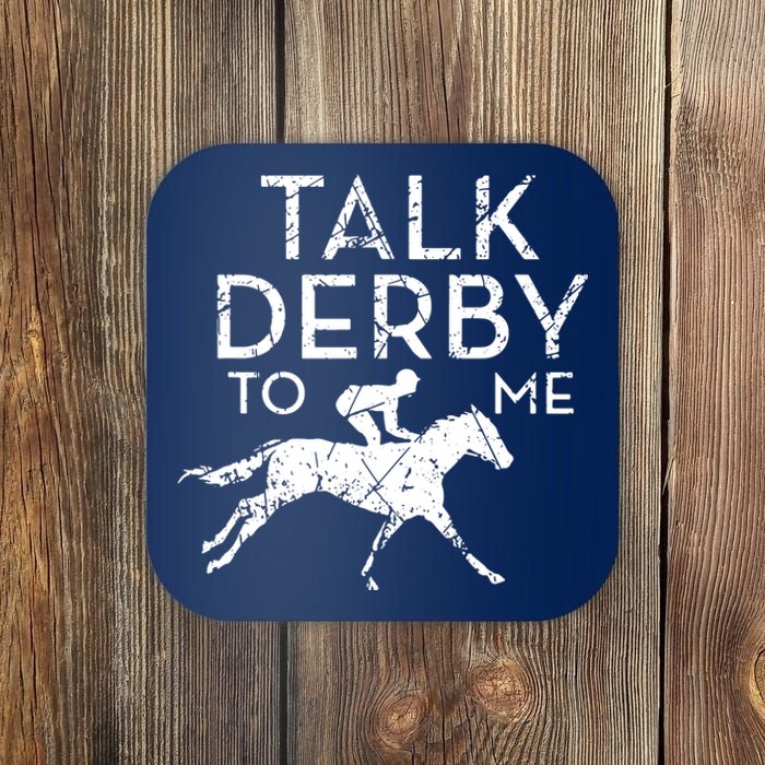 Funny Horse Racing Derby Race Owner Lover Coaster