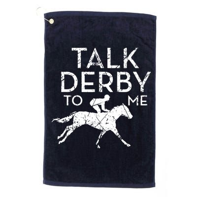 Funny Horse Racing Derby Race Owner Lover Golf Towel