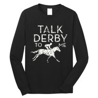 Funny Horse Racing Derby Race Owner Lover Long Sleeve Shirt