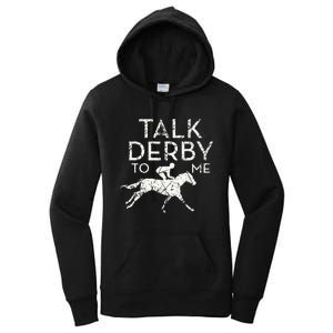 Funny Horse Racing Derby Race Owner Lover Women's Pullover Hoodie