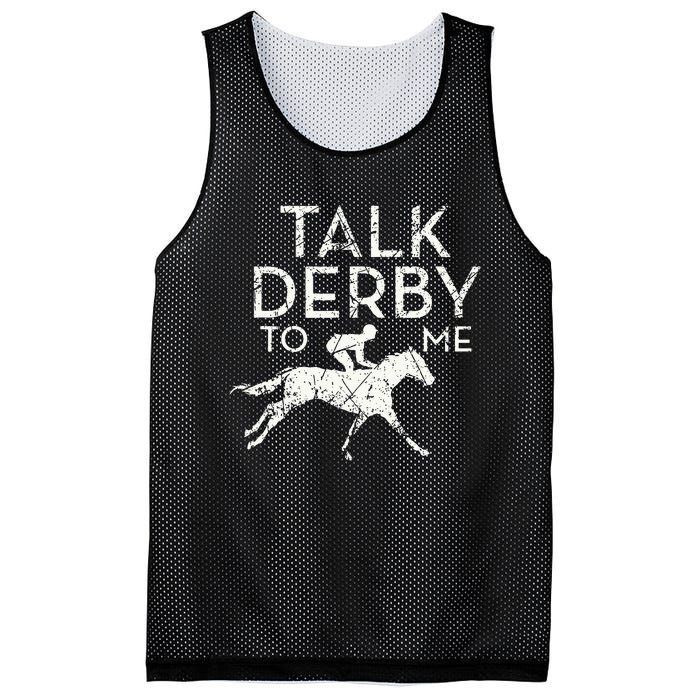 Funny Horse Racing Derby Race Owner Lover Mesh Reversible Basketball Jersey Tank