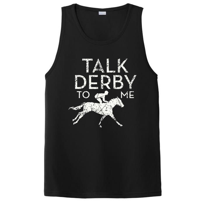 Funny Horse Racing Derby Race Owner Lover PosiCharge Competitor Tank