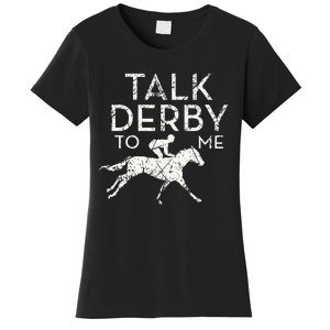 Funny Horse Racing Derby Race Owner Lover Women's T-Shirt