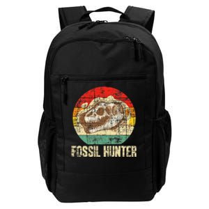 Fossil Hunter Retro Paleontologist Paleontology Daily Commute Backpack