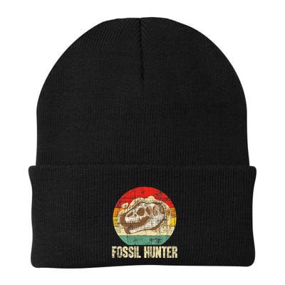 Fossil Hunter Retro Paleontologist Paleontology Beanie