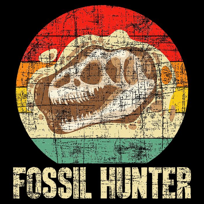 Fossil Hunter Retro Paleontologist Paleontology 16 in Basic Backpack