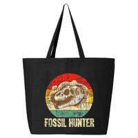 Fossil Hunter Retro Paleontologist Paleontology 25L Jumbo Tote