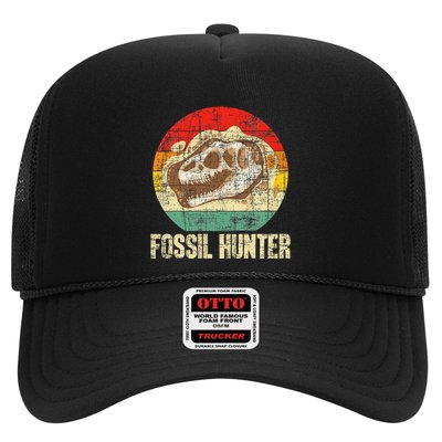 Fossil Hunter Retro Paleontologist Paleontology Trucker Hat
