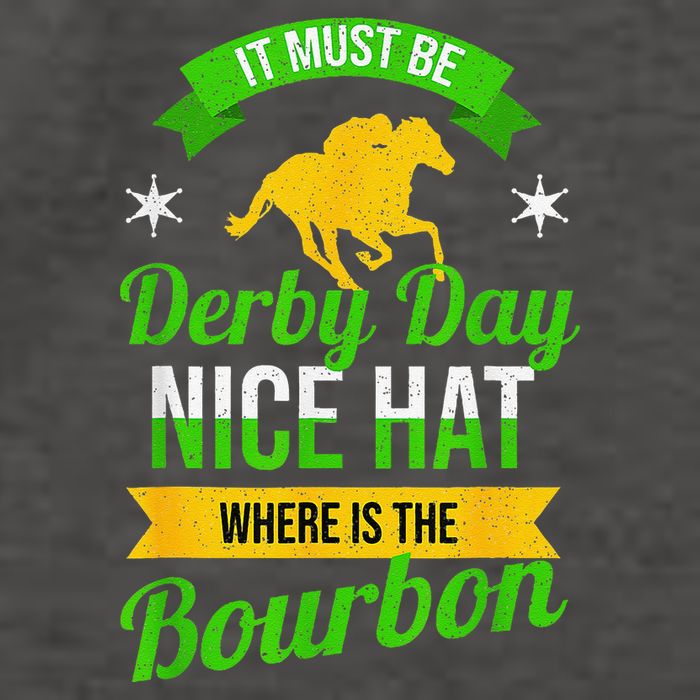 Funny Horse Racing It Must Be Derby Day Ky Derby Horse Vector Backpack