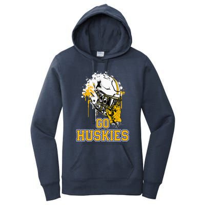 Florence Huskies Rising Helmet Go! Women's Pullover Hoodie