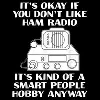 Funny Ham Radio Operator Radio Amateur Morse Hobby Code 7-Panel Snapback Hat