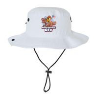 Funny Hotdog Riding Amerisaurus Rex Dinosaur Bucket Hat